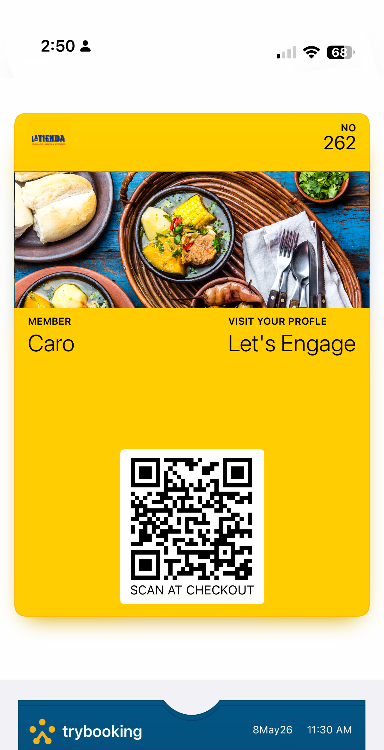 Apple Wallet pass